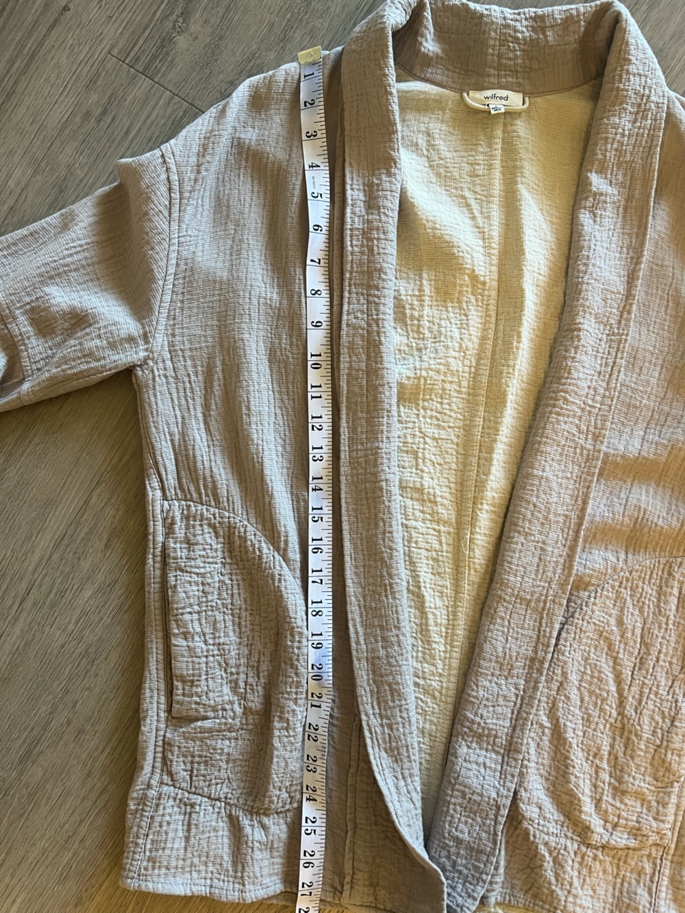 Wilfred Aritzia Lightweight Open-Front Jacket | Workwear | Office - Picture 8 of 11